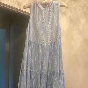 NWT- OLIPHANT sleevess dress -flattering arm- XS